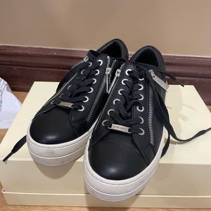 J Slides platform sneaker